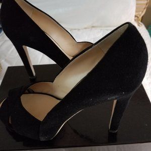 Giuseppe  Zanotti, Size 8 Black Suede Heels